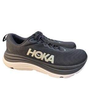 Hoka One One Gaviota 5 Black Running Shoe Men size 12.5